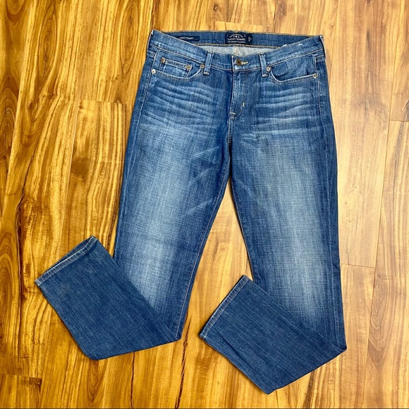 LUCKY BRAND SWEET STRAIGHT MID-RISE Size 10 - Picture 14 of 16